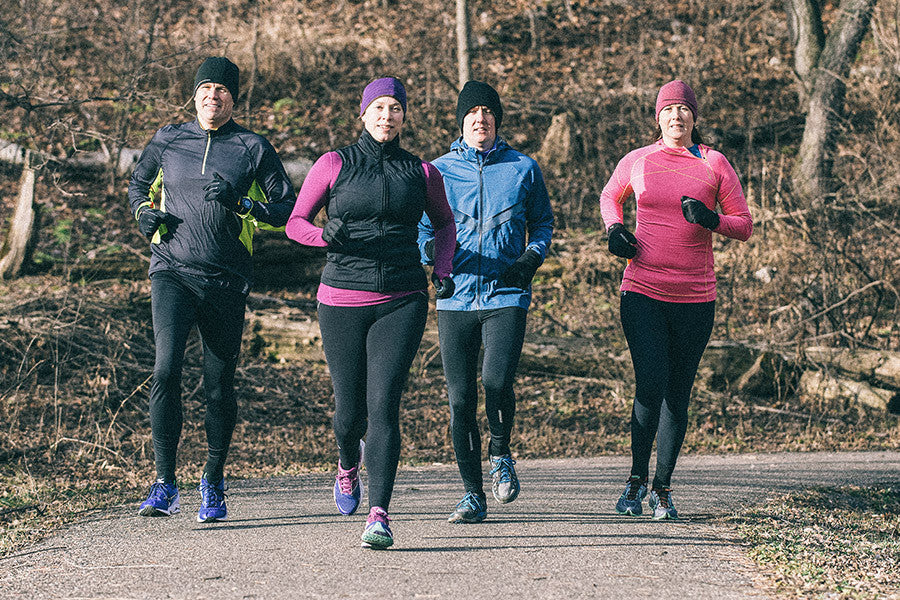 Group of Women Running