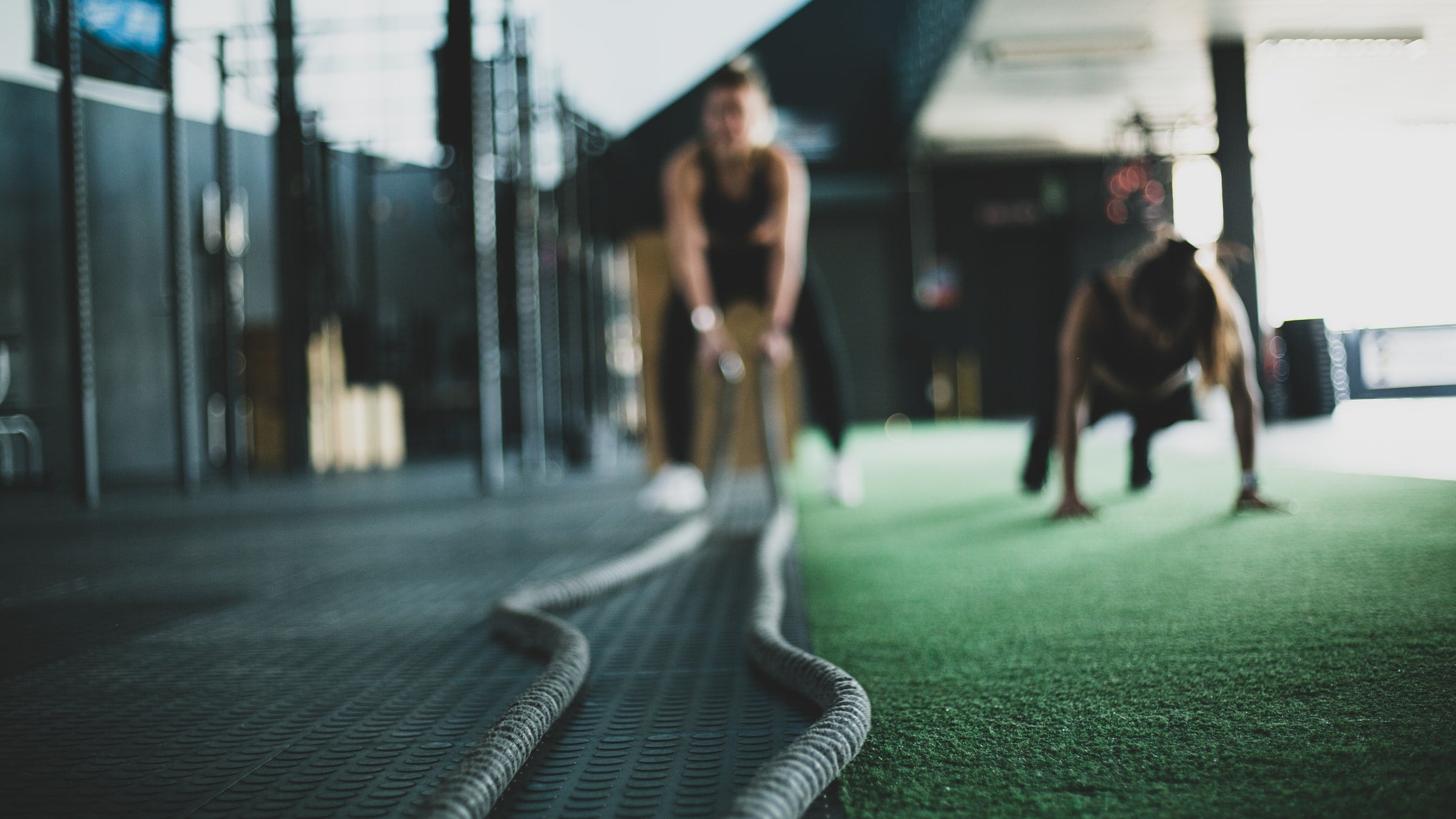 Crossfit gym workout