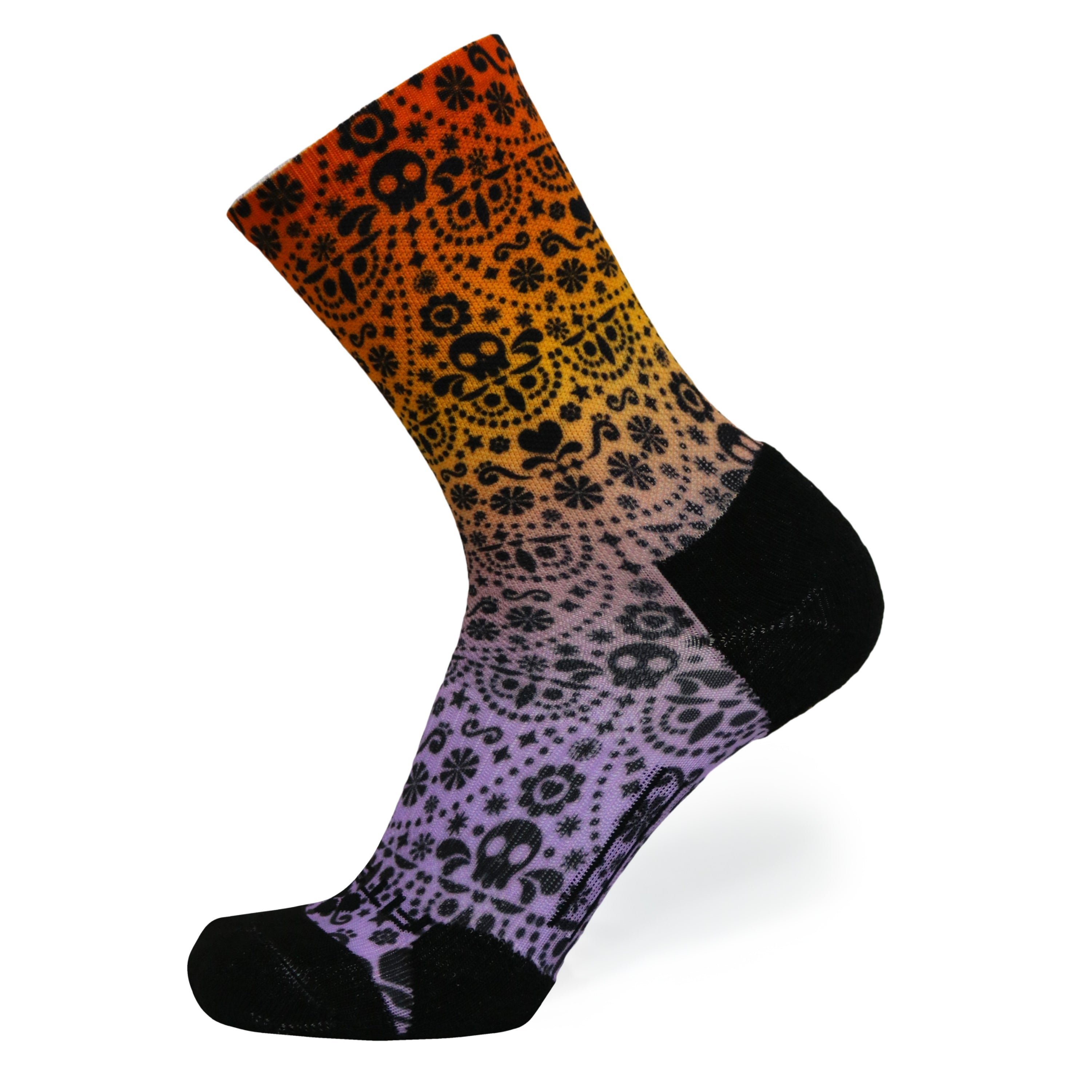 Skull Ombre Crew (1 pair)