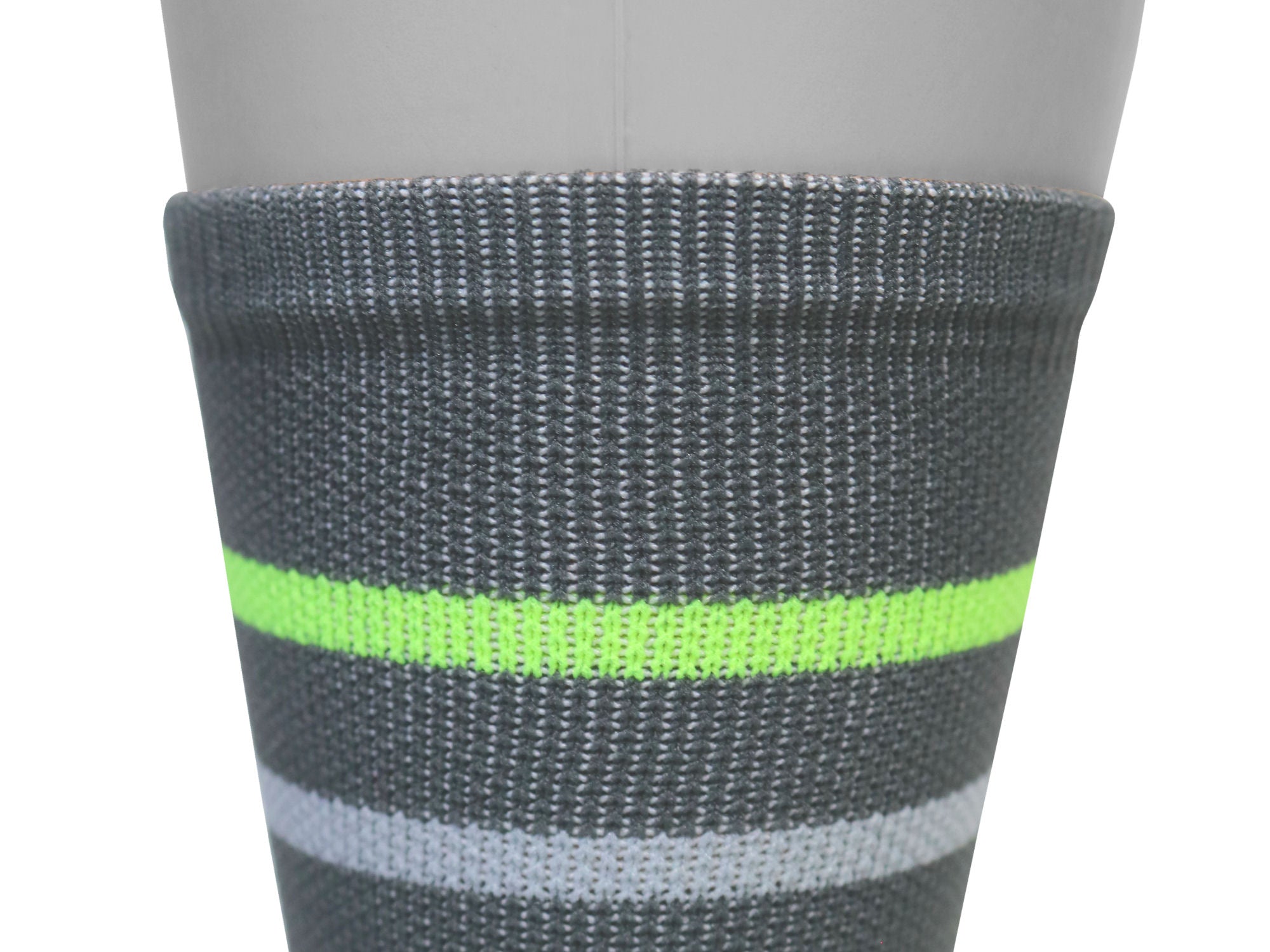 Grey & Blue Hyper Stripe Crew (1 pair pack)