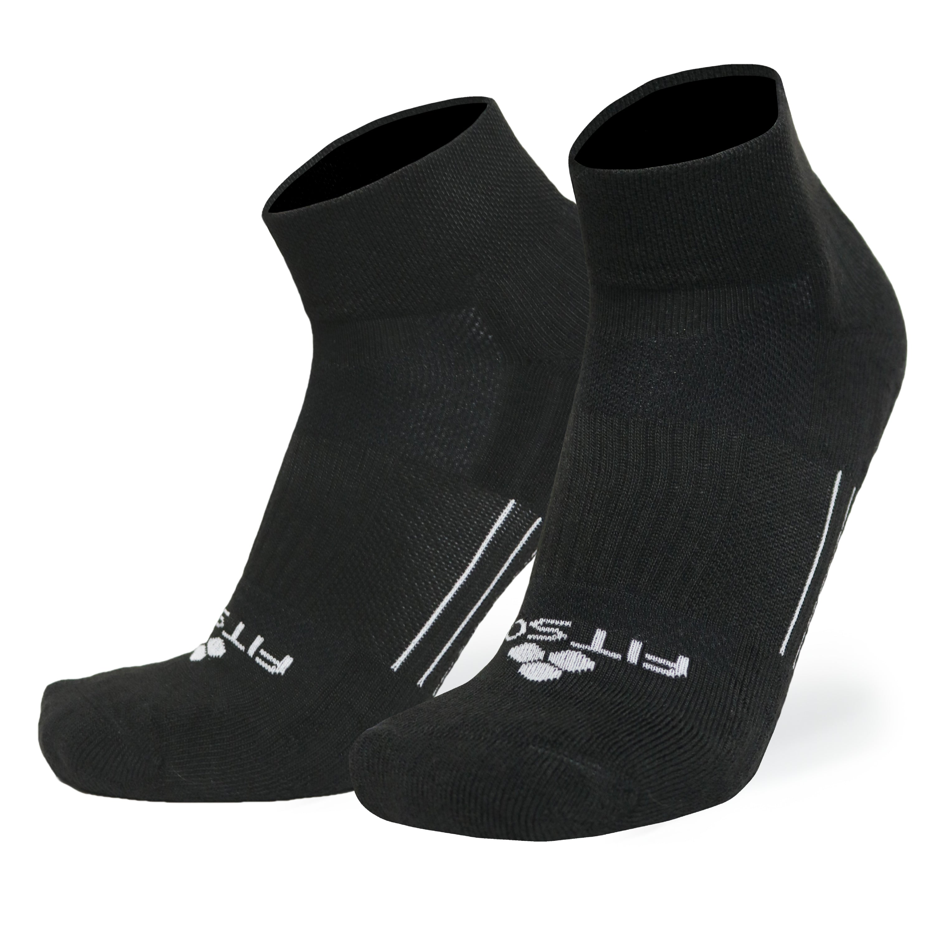 CF2 Cushion Quarter Black (1 pair pack)