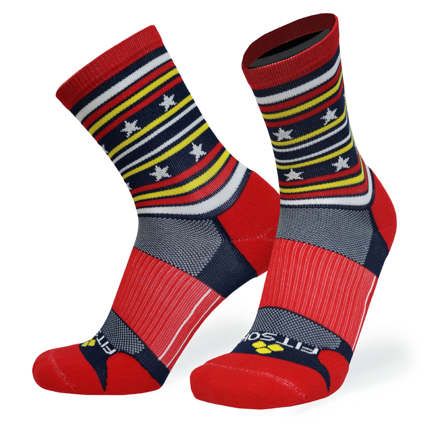 Stars & Stripes Crew (3 pair pack)
