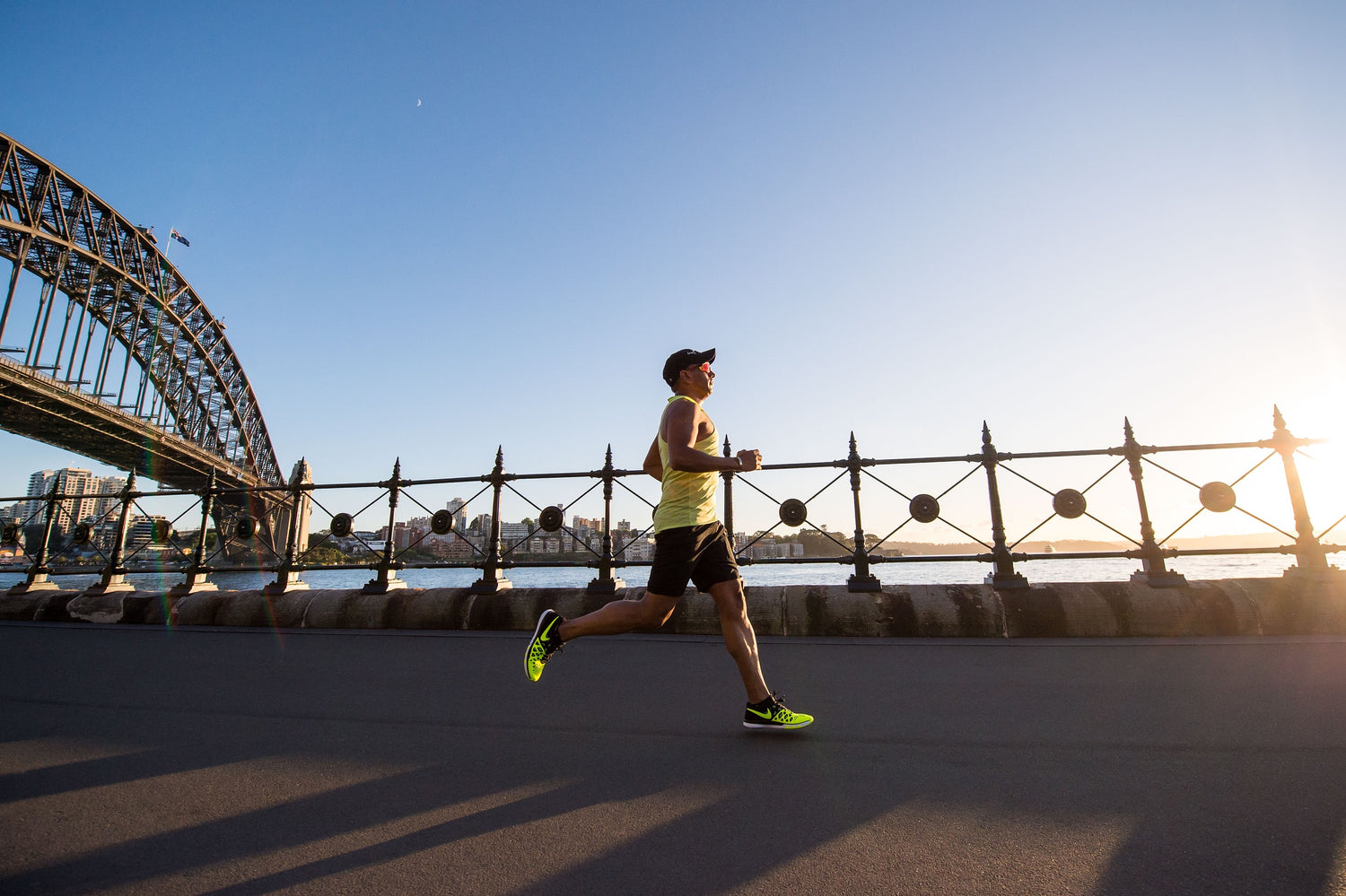 Running Under a bridge