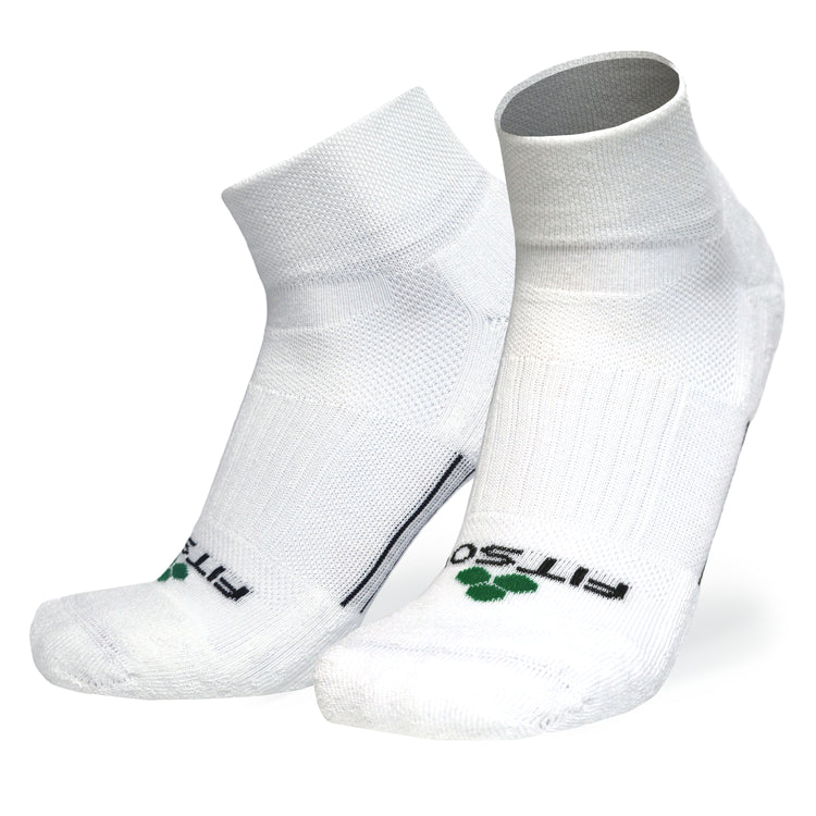 CF2 Cushion Quarter White (3 pair pack)