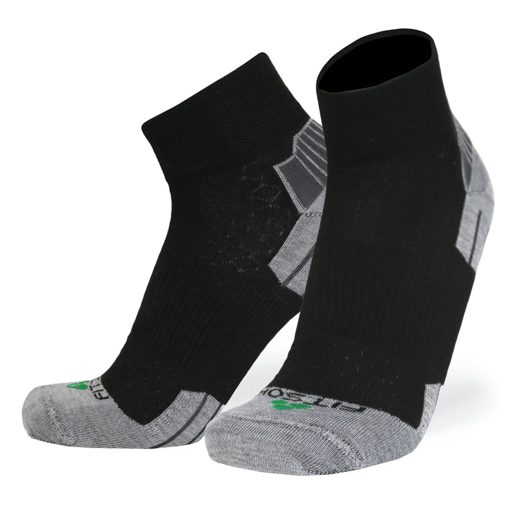 CX3 Quarter Black (3 pair pack)