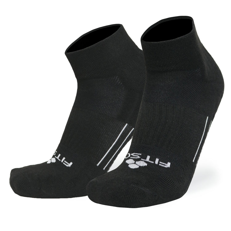CF2 Cushion Quarter Black (3 pair pack)