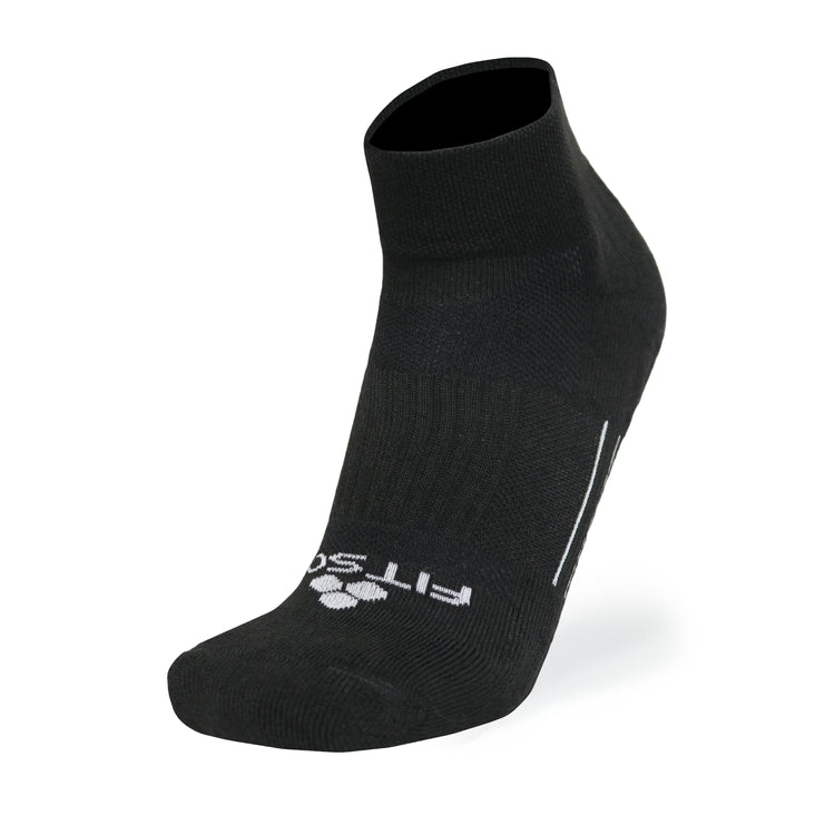 CF2 Cushion Quarter Black (3 pair pack)