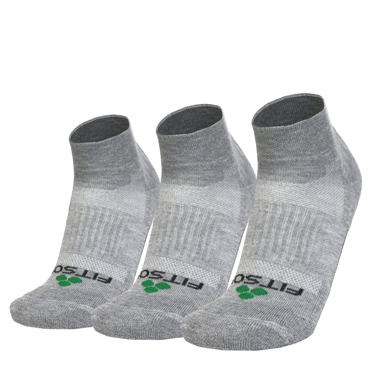 CF2 Cushion Quarter Gray (3 pair pack)