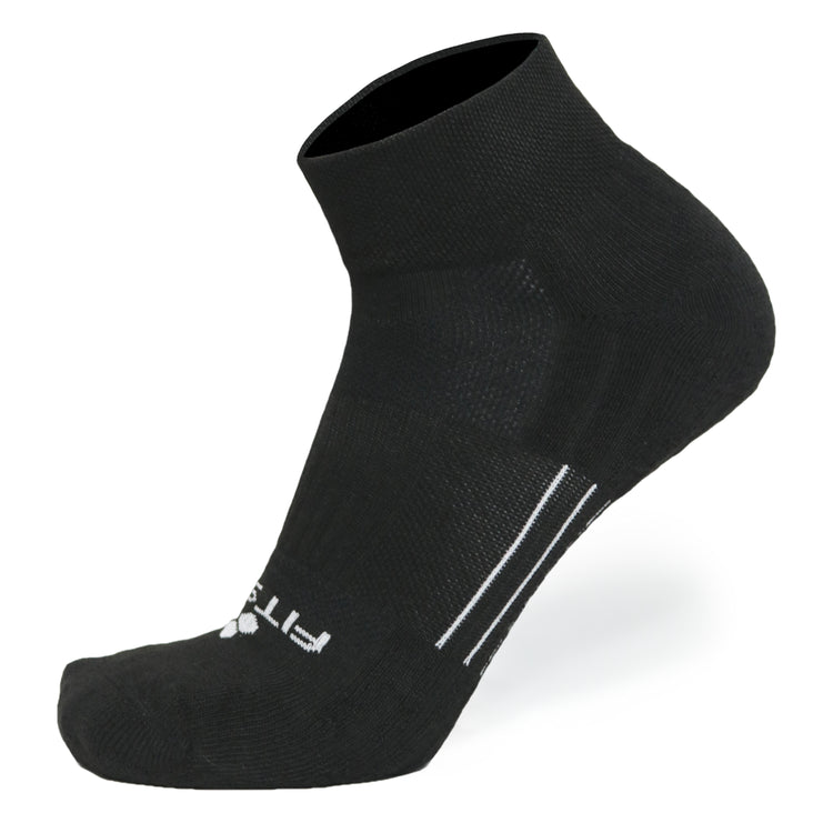 CF2 Cushion Quarter Black (3 pair pack)
