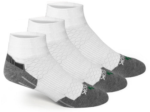 CX3 Quarter Black (3 pair pack)