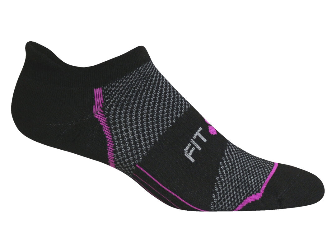 SR8 Mid-Weight Tab (Black & Berry) Runner Socks