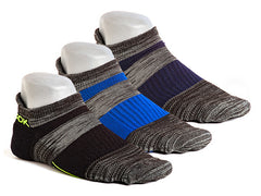 Q5 No Show Socks for Runners (Charcoal)