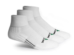 CF2 Cushion Quarter White (3 pair pack)